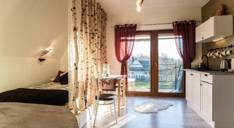 Rental apartment with garden & barbeque in Poronin