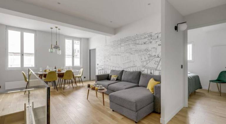 Apartment with 3 rooms for 8 persons in Paris