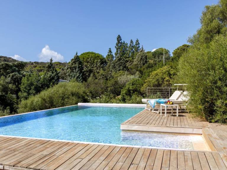 Ferienhaus in Eden Rock, Santa Margherita di Pula f&uuml;r max. 9 Personen