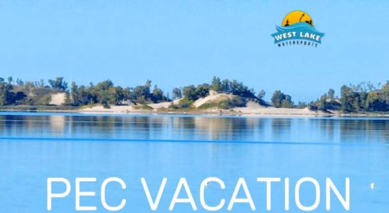 Westlake Dunes View Beach-FREE Pontoon Boat Rental in Prince Edward, ON