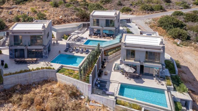 Villa with barbecue & private pool in Rethymno