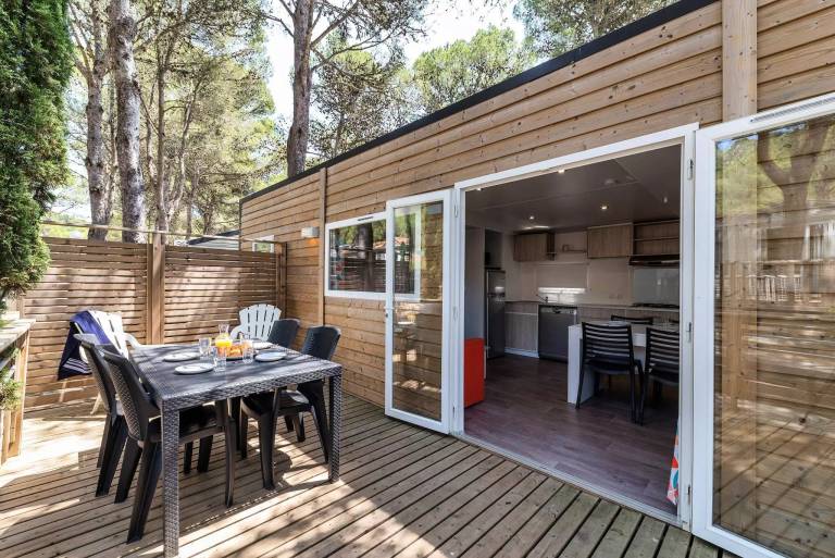 Campsite Le Chêne Gris - Mobile home Premium 3 bdr. 6 pers. Decking A/C — photo 2
