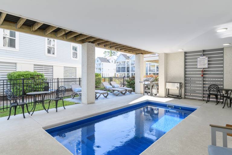 Family-oriented vacation home with private pool & grill | Dogs allowed in Hilton Head Island, SC
