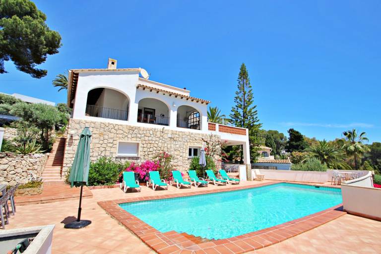 Dos Chicas - sea view villa with private pool in Moraira — photo 2