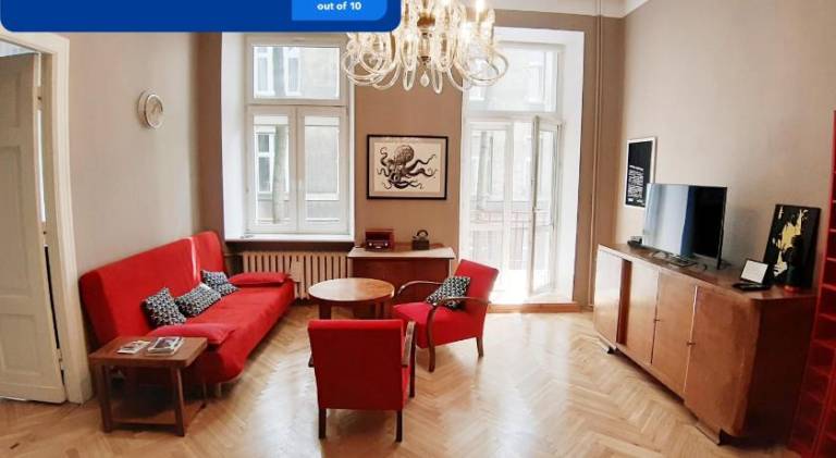 Apartment with 2 rooms for 6 persons in Lódz