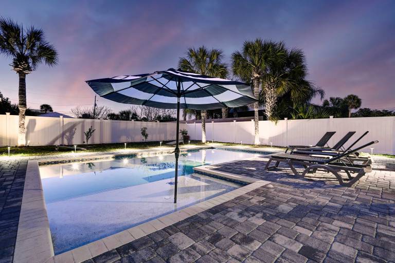 Private Bid A Wee Beach Access PCB Home w Pool