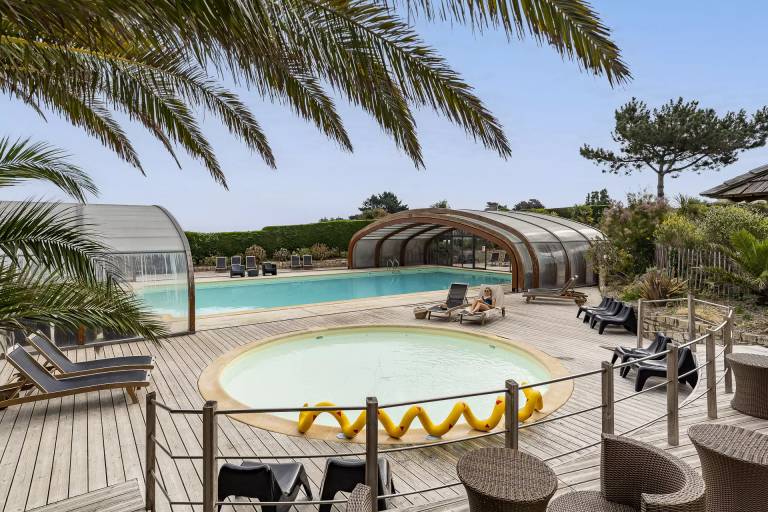 Campsite Le Chatelet - Tiny House Premium 3 rooms 4 people - sea view in Dinan