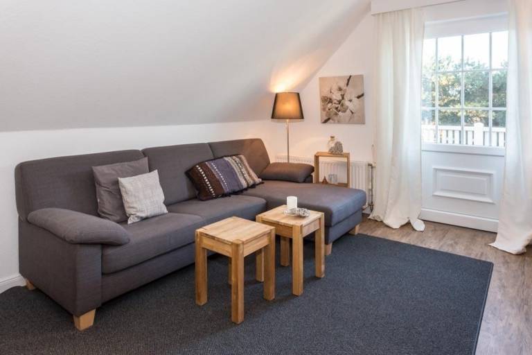 Moderne 3-Zimmer Ferienwohnung mit Dünenblick und Balkon — photo 2