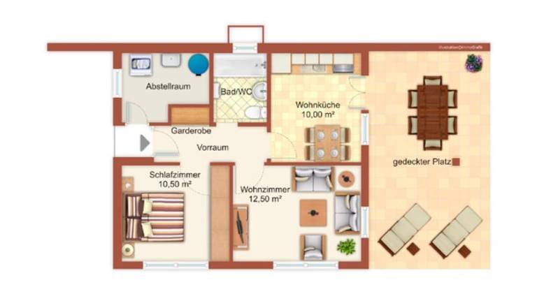 Apartment with hot tub — photo 5
