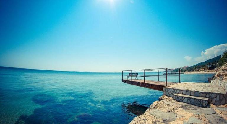 Holiday apartment with pool | Next to the beach | Pets allowed in Sveti Vlas