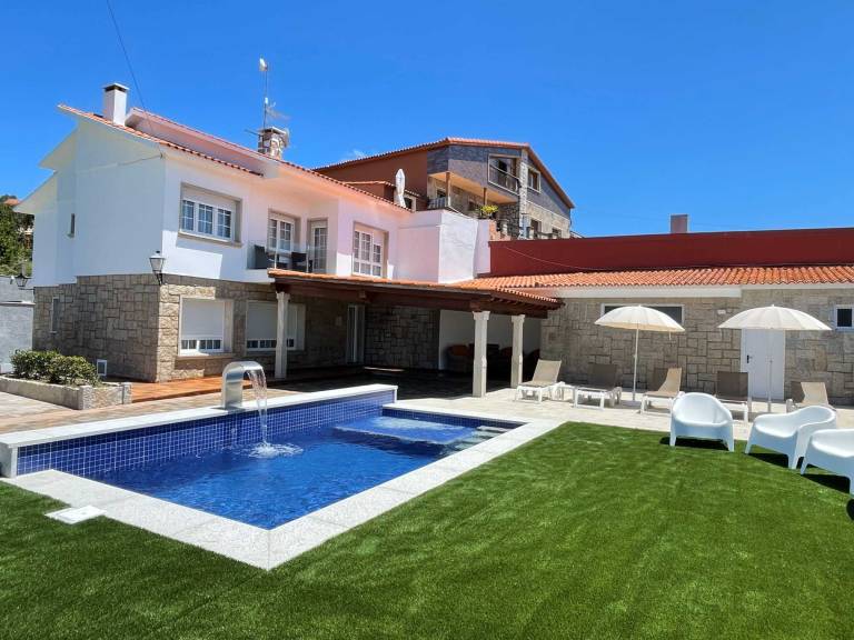 Ferienhaus mit Pool in Sanxenxo, Atlantikküste Spanien f&uuml;r max. 4 Personen am Atlantik