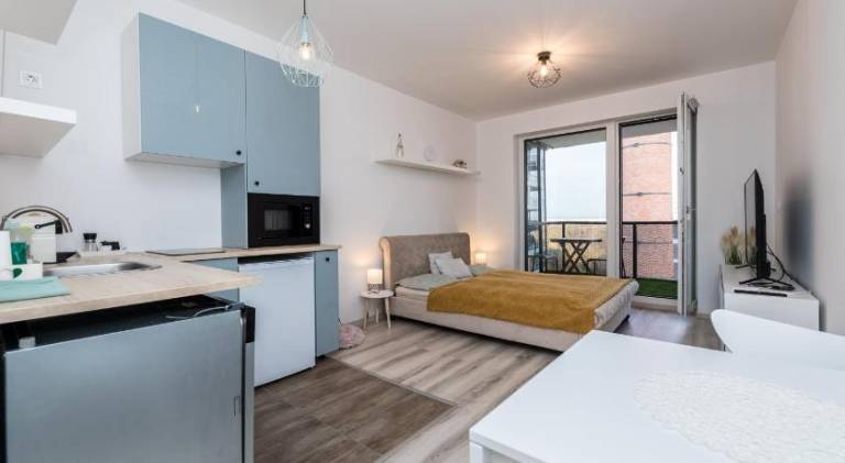 Apartment with 1 room for 4 persons in Budapest