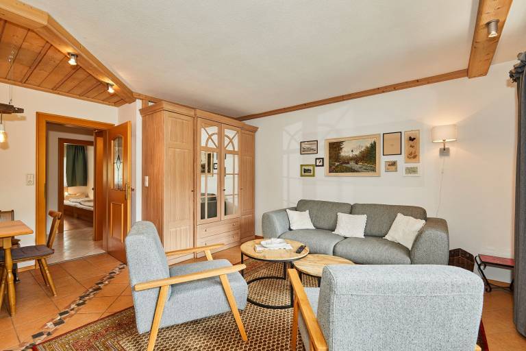 Rental apartment | Garden view in Reit im Winkl