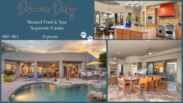 The Debonair Derby by PaseoHomesAZ with Heated Pool