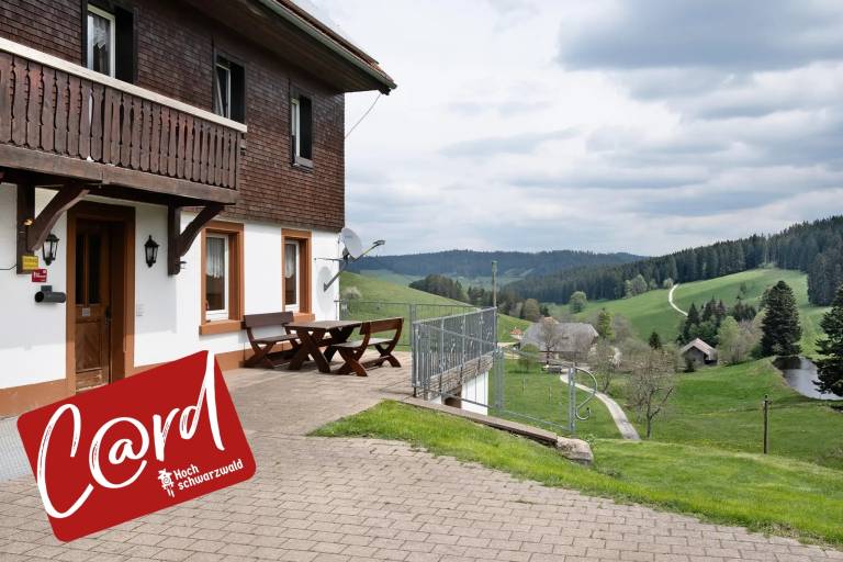 Apartment with barbeque, yard & terrace | Garden view in Hinterzarten