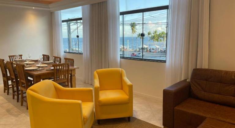 Ample rental apartment | Next to the beach | Pet-friendly in Santos