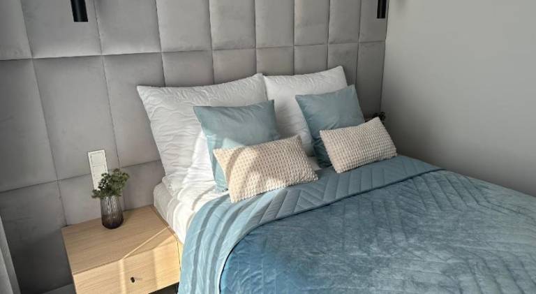 Apartment with hot tub & pool in Rewal