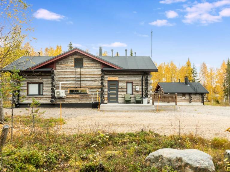 House with patio | Dogs allowed in Kolari