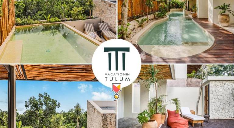 Jungle Penthouse w Sunset Rooftop Private Pool in Tulum