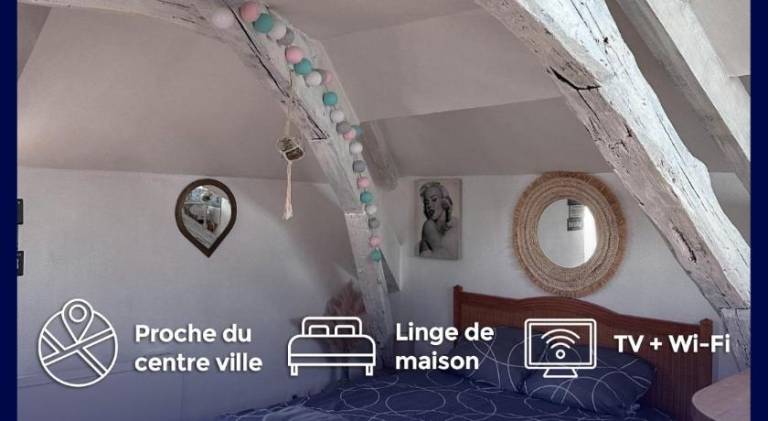Rental apartment with 1 room for 2 persons in Orléans