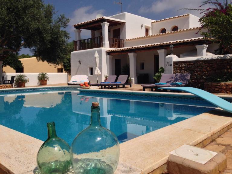 Ferienhaus in Sant Carles de Peralta, Ibiza f&uuml;r max. 8 Personen