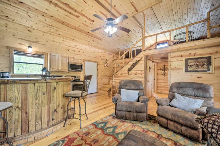 2 Rustic Cabins w/ Porches on Remote Ranch! — photo 5