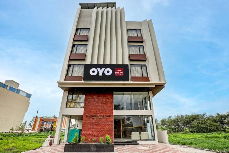 Hotel O Golden Sands Hotel And Banquets Rajendra Nagar station