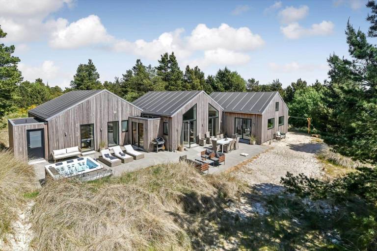 Ferienhaus mit Hund in Blåvand Strand,  f&uuml;r max. 10 Personen