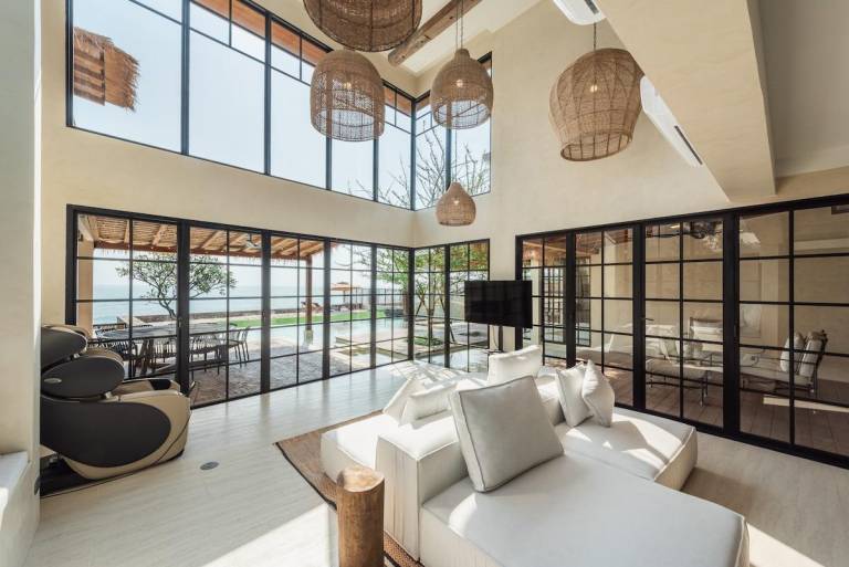Sunkissed Retreat Ultra Luxury Private Beachfront 5 Bedrooms Pool Villa in Hua Hin