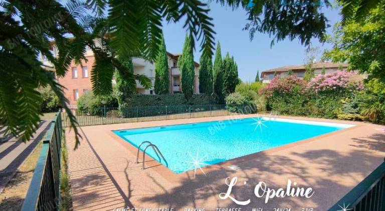Beautiful holiday apartment with private pool & patio | Good for workation | Pets allowed in Toulouse