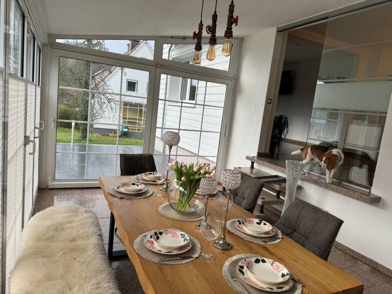 Child-friendly beautiful holiday apartment with patio & yard | Garden view | Pet-friendly in Bad Harzburg