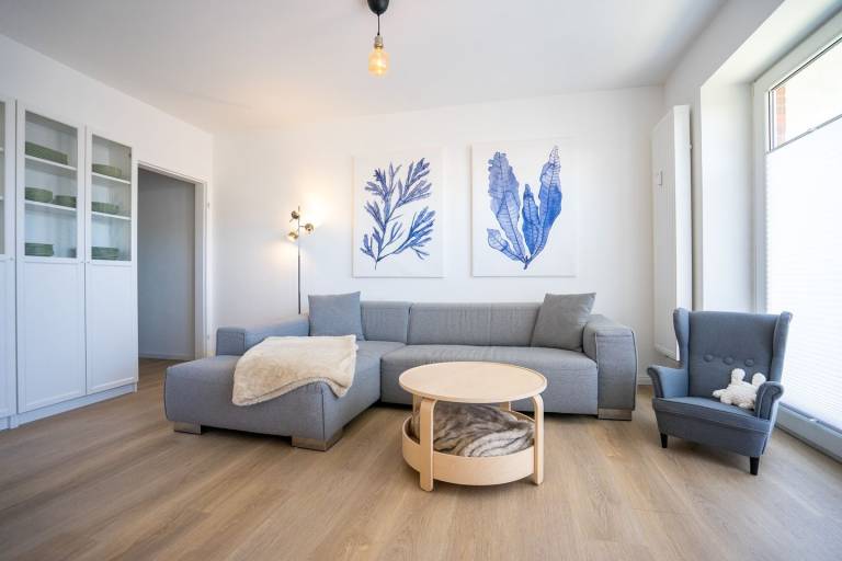 Moderne Wohnung Albatros mit Terrasse und eigenem Garten! in Büsum