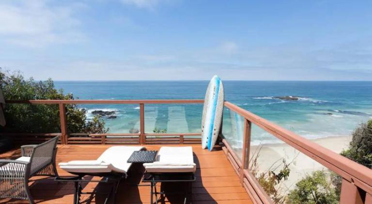 OCEAN FRONT Beach HOUSE! Private Stairs to SAND! in Orange, CA