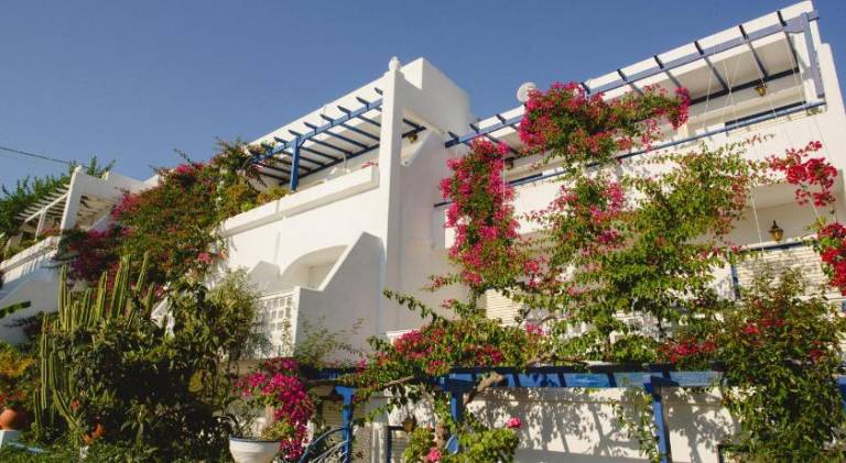 Rental apartment with yard in Poros