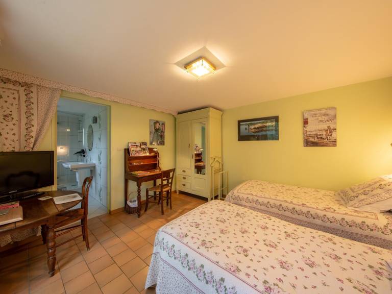Room Châteauneuf: Rustic Charm with Private Terrace and Wifi in Saint-Benoît-sur-Loire — photo 2