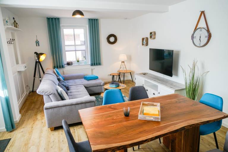 Rental apartment with yard & patio in Butjadingen
