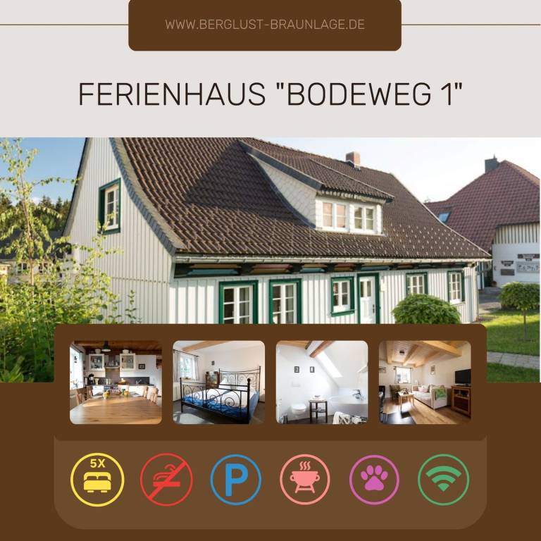 Ferienhaus Am Bodeweg 1