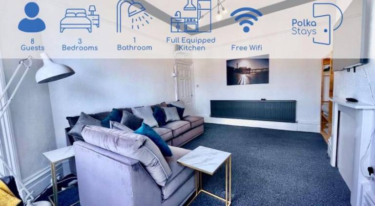 Apartment | Suitable for remote work in Blackpool