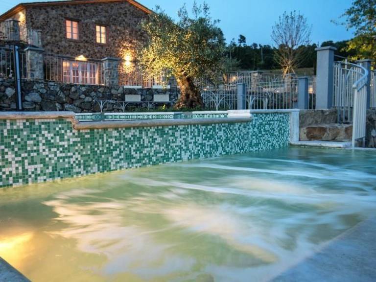 Ferienvilla 'Casale Galli' mit eigenem Pool in Viterbo
