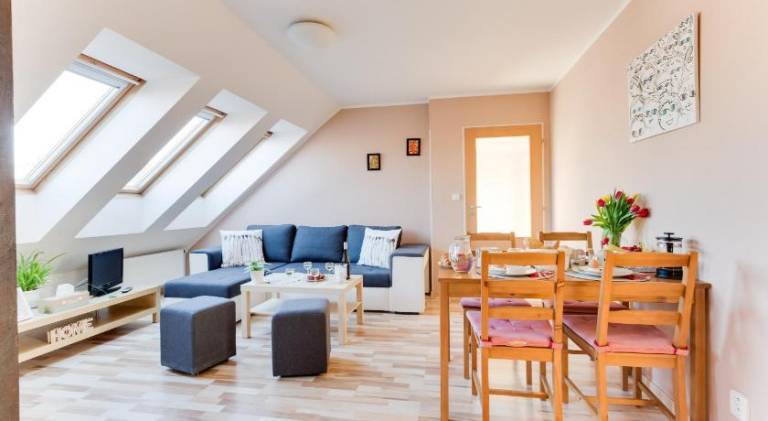 Apartment with 1 room for 5 persons in Prague