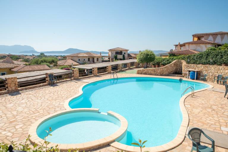 Holiday home 'Sardegnaot vista mare piscina e spa' with Pool and Whirlpool in Olbia