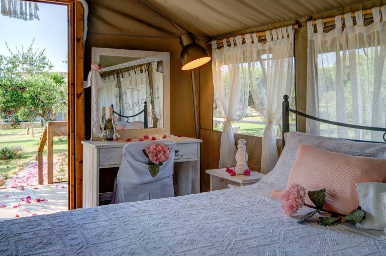 Fully-Furnished Luxury Tents on Olive Grove in Messenia Region of Greece — photo 5