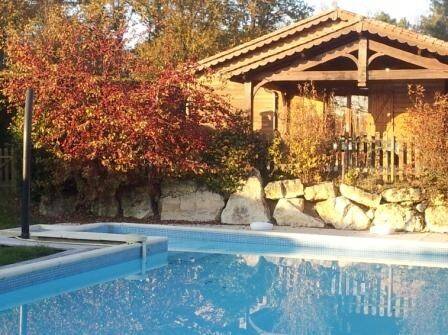 Chalet with private pool, garden & barbecue | Garden view — photo 2