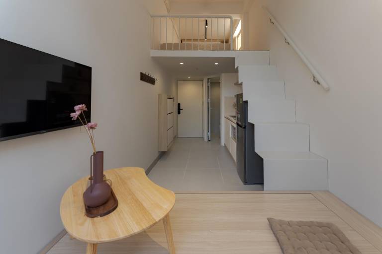 Serviced apartment with patio & yard | Good for workation in Hanoi