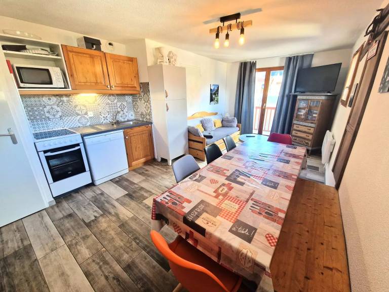 Ferienwohnung in Modane, Valfréjus Domaine Skiable f&uuml;r max. 8 Personen