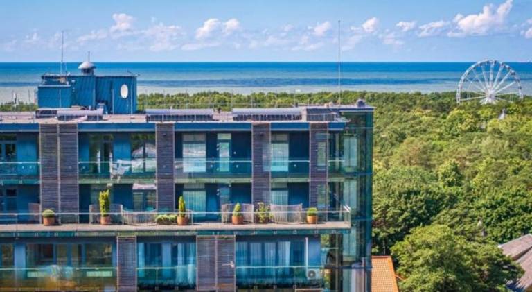 Apartment with patio | Pet-friendly in Klaipeda