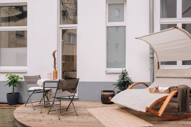 Escalo Studio and terrace in Wilmersdorf