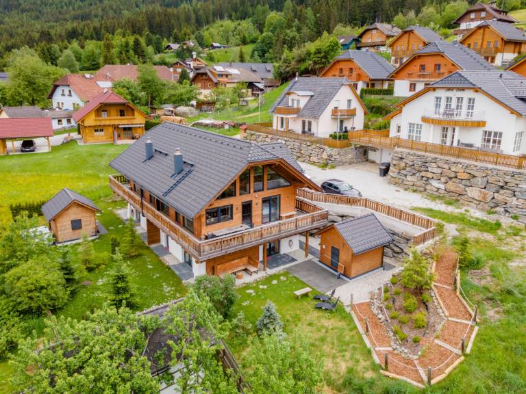 Chalet mit Hund in Sankt Margarethen im Lungau f&uuml;r max. 12 Personen