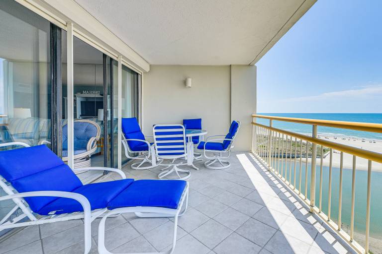 Ocean View & Pool Access Condo in Myrtle Beach