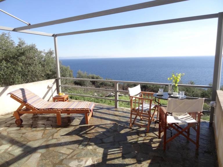 Great located, extravagant holiday house above the sea Lakonia, Peloponnese — photo 5